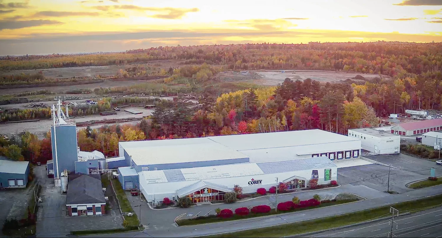 Planta de Corey Nutrition Company en Fredericton